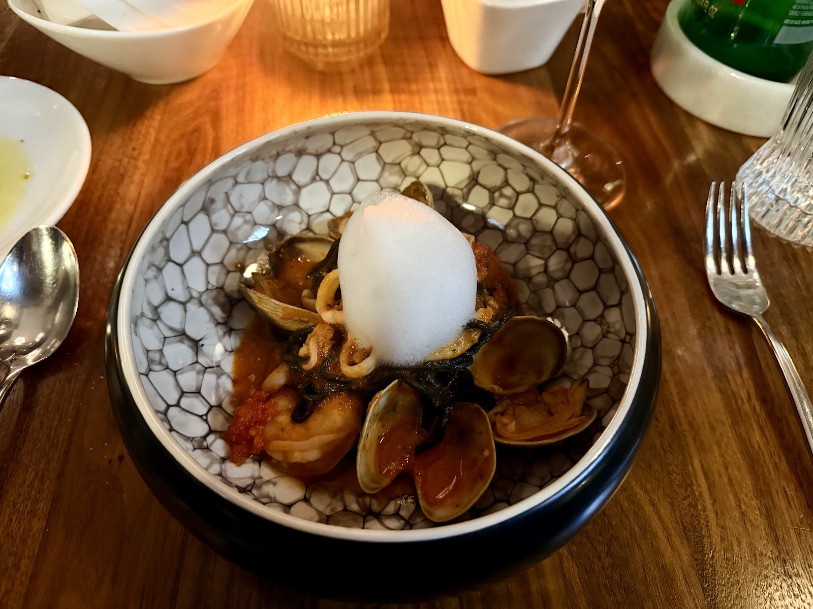 Fresh seafood